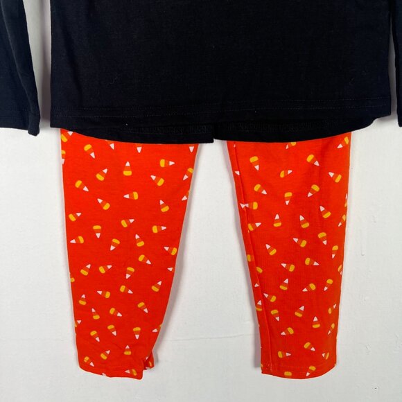 NWT Btween 3 Piece Trick of Treat Halloween Set Top Bottom Headband Size 4 NEW - Picture 3 of 11